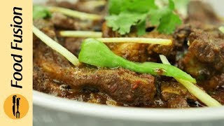 Peshawari Mutton Karahi Recipe By Food Fusion [upl. by Handel291]