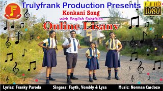 Online Lisanv  Franky Paroda songs  New Konkani Songs [upl. by Atinihc269]