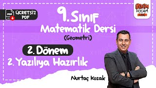 9Sınıf  Matematik Geometri 2Dönem 2Yazılıya Hazırlık  Üçgenler 2 Nurtaç KOZAK [upl. by Aserehtairam]