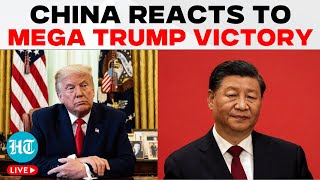 LIVE  Xi Jinping’s Aide Responds To Trump Mega Victory In US Election  China [upl. by Ahsia]