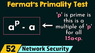 Testing for Primality Fermats Test [upl. by Roane]