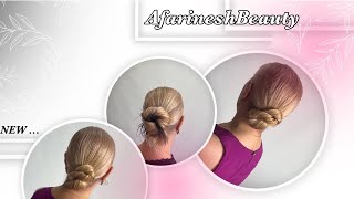 JUST TWIST AND STYLE YOUR HAIR Chingon tutorial [upl. by Nilde]