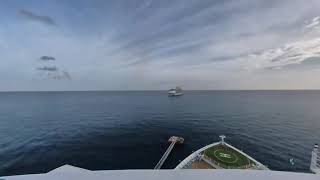 Allure of the Seas Perfect Day at CocoCay Arrival Time Lapse [upl. by Brittan723]