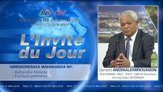 L’INVITE DU JOUR MIVANTANA 08 JANVIER 2024 👉 Gerard ANDRIALEMIROVASON [upl. by Gothar]