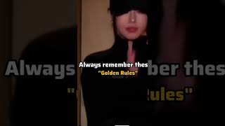 Always remember these golden rulesattuidestaus edit gold [upl. by Valentine]