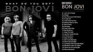 Bon Jovi Greatest Hits Full Album Best Songs Of Bon Jovi Nonstop Playlist [upl. by Muslim]