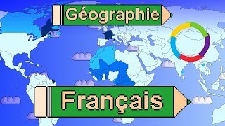 La langue française dans le monde Dans quels pays parleton français [upl. by Eanehs]