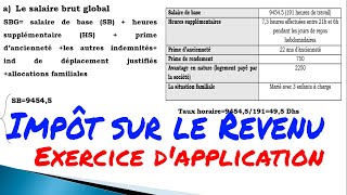 LIR salarial avec exercices corrigés [upl. by Maroj]