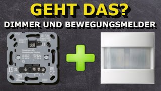 Dimmer  Bewegungsmelder anschließen Anleitung zum Einbau Halogenlampe Dimmen Welcher Dimmer [upl. by Caryl]