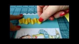 Ruffled Ribbon Tutorial [upl. by Auoh413]