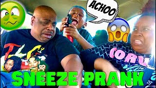 EPIC SNEEZING PRANK ON MY ANGRY DAD  MUST WATCH HILARIOUS REACTION [upl. by Adna]