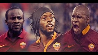 Doumbia  Gervinho  Ibarbo  2015  AS Roma [upl. by Horacio13]