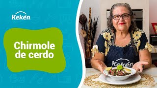 RECETA CHIRMOLE DE CERDO [upl. by Cayla918]