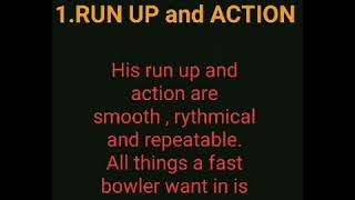 Analyzing Dale Steyns Bowling action From run up to the release of ball [upl. by Belinda]