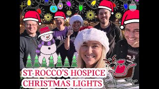 Halliwell Jones  St Roccos Hospice Christmas Lights [upl. by Zigmund]