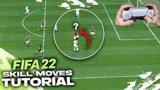 THE ONLY SKILL MOVES YOU NEED TO KNOW IN FIFA 22  TOP 8 SKILLS TUTORIAL [upl. by Cheng357]