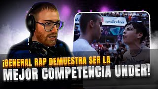 ¡GENERAL RAP DEMUESTRA SER LA MEJOR COMPETENCIA UNDERGROUND  16AVOS GENERAL RAP NACIONAL [upl. by Aenitsirhc]