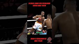 inilah 5 kekalahan KO Mike Tyson boxing miketyson tinju mike petinjudunia [upl. by Aifas]