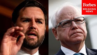 ‘He’s Got The Toughest Job In American Politics’ JD Vance Reveals Why He Feels Bad For Tim Walz [upl. by Marline870]