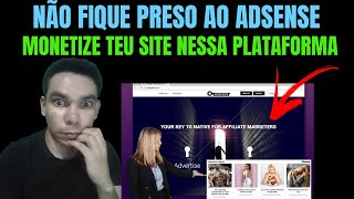 NÃO FIQUE PRESO AO ADSENSE  MONETIZE HOJE O TEU SITE NO ADSKEEPER e COMECE A GANHAR DINHEIRO [upl. by Joane61]