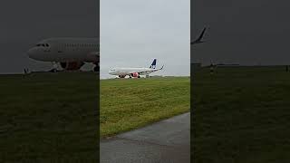 SAS Scandinavian Airlines Airbus A320 turn and burn [upl. by Hniv]