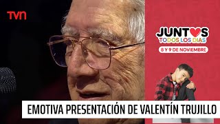 La emotiva presentación de Valentín Trujillo junto al coro de niños de San Joaquín  Teletón 2024 [upl. by Gardell]