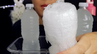 ASMR COTTON ICE WATER BOTTLES JUST BITES 1108 [upl. by Downing]