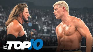 Top 10 Friday Night SmackDown moments WWE Top 10 April 26 2024 [upl. by Marjana]