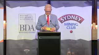 The 294th Sydney Mining Club – Lunchtime Event – 7 November 2024 [upl. by Emyam]