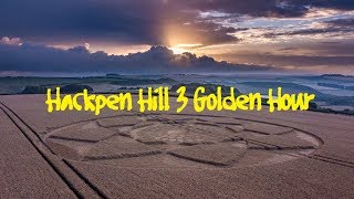 Crop Circle Hackpen Hill 3 Morning Golden Hour [upl. by Namzed770]