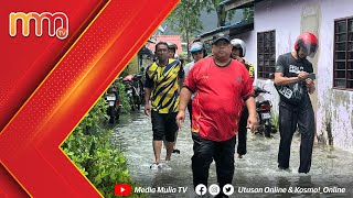 Air pasang besar 300 buah rumah terjejas di Kuala Perlis [upl. by Allebram]