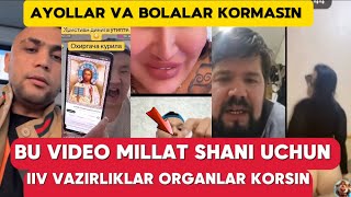 TARQATING BARCHA DAVLAT ORGANLARIGA VAZIRLIKLARIGA TIK TOK YOPILSIN SHARMANDALIK TUGASIN [upl. by Olegnaid]