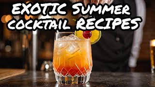 MindBlowing Trendy Cocktail Recipes [upl. by Nylirrehs]