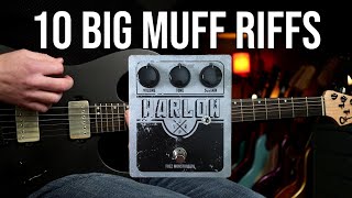 10 Big Muff Riffs  JPTR FX Warlow Fuzz Pedal Demo [upl. by Lavinie]