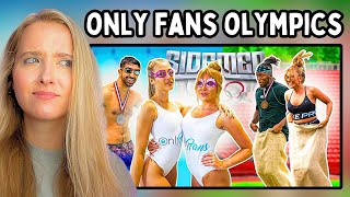 Reaction to SIDEMEN vs ONLYFANS OLYMPICS [upl. by Sandstrom]