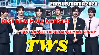 ENGSUB FULL TWS MAMA 2024 SPEECH Best New Male Artist Best Dance Performance Male Group [upl. by Pamella520]