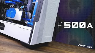 MAXIMUM Airflow  Phanteks P500A Timelapse Build [upl. by Narot100]