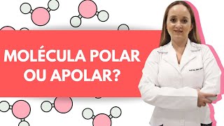 Como identificar se uma molécula é polar ou apolar [upl. by Gundry493]