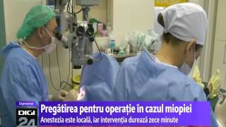 Operatia de Miopie  Pregătirea pentru operație [upl. by Carper712]