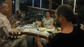 Bouzouki music in Azolimnos Syros [upl. by Thomson]