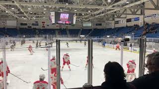 Baie Comeau Drakkar Warm Up  QMJHL Playoffs Round 1 Game 3 [upl. by Ahsile]