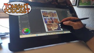 Review de Cintiq 16 para uso rudo enfocado en artistas de comic [upl. by Luas]