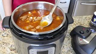 MAKING RED POZOLE IN THE 10QT INSTANT POT [upl. by Alwin]