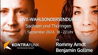 KONTRAFUNK live – Wahlsondersendung zur Landtagswahl in Sachsen und Thüringen [upl. by Lesley]