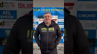 Ernesto Maglia Presidente CD  commento post ColicoDerviese Vs Ardita Cittadella [upl. by Anelim]