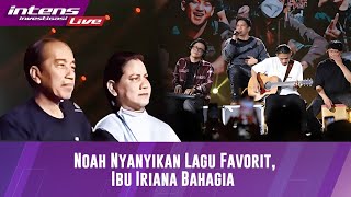 Dinyanyikan Lagu Favorit Ibu Iriana Tampak Menikmati Konser Terakhir Noah [upl. by Damara]