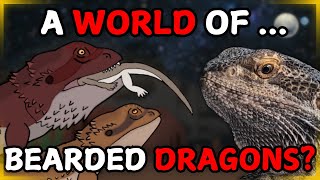 A World of ONLY Bearded Dragons  Orbis Pogona Bearded Dragon Seedworld [upl. by Lehsar]