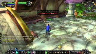 WoW Cataclysm Guide  Worgen levelling in Darkshore Part 1 [upl. by Ennaeel]