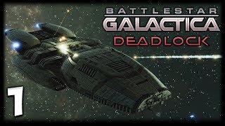 THE FIRST CYLON WAR Battlestar Galactica Deadlock Gameplay 1 [upl. by Aicyla]