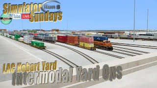 Run 8 Live  Yard Work  LAC Intermodals [upl. by Misak396]